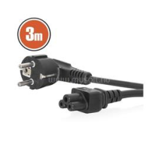 PRC 3m /lóhere/ notebook tápkábel (PRC_20162) kábel és adapter