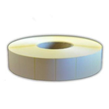 PRC Etikett címke, thermo 6*38mm tekercs, műanyag, 5000 címke/tekercs fotópapír