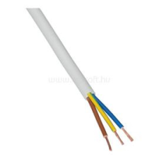 PRC H05VV-F 3x1,5 mm2 fm Mtk fehér sodrott kábel (PRC_MTK_3X1,5_FEHÉR) kábel és adapter