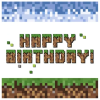 PRC Happy Birthday szalvéta 20 DARABOS, 33x33 cm Nr2