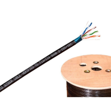 PRC Kültéri Cat.5E FTP kábel 100 méteres tekercs kábel és adapter