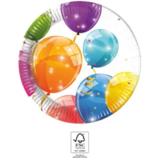 PRC Lufis Sparkling papírtányér 8 DARABOS, 20 cm FSC Nr4 party kellék