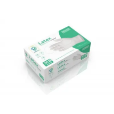 Precise Latex kesztyű (L) púderezett [100db/doboz][ProTect] védőkesztyű