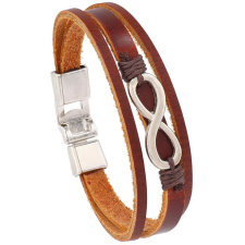 Predator Q1 Amberstone Férfi karkötő, barna, végtelen (8596544008784) karkötő