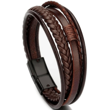 Predator Q1 Silent Strike Férfi karkötő, barna (8596544008289) karkötő