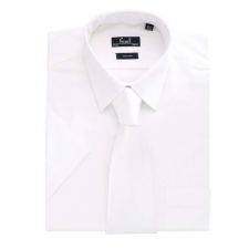 Premier Férfi ing Premier PR202 Men&#039;S Short Sleeve poplin Shirt -S/M, White férfi ing