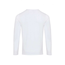 Premier Férfi póló Premier PR218 Felhajtott Ujjú póló -XS, White/Navy férfi póló