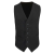 Premier Férfi Premier PR622 Men’S Lined polyester Waistcoat -L, Black