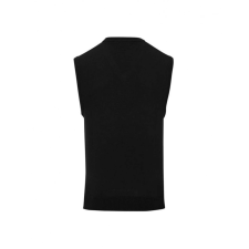 Premier Férfi Premier PR699 Men&#039;S v-neck Sleeveless Sweater -XS, Black férfi pulóver, kardigán