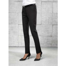 Premier Női nadrág Premier PR538L Ladies’ Long Tapered Leg Trouser -10, Black női nadrág