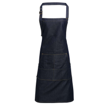 Premier PR126 antikolt hosszú farmerkötény sok zsebbel Premier, Indigo Denim-U lakástextília