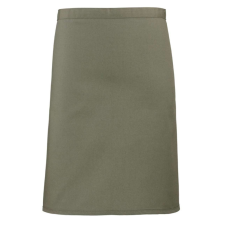 Premier PR151 COLOURS félhosszú kötény, 90 cm hosszú megkötő pántokkal Premier, Sage-U lakástextília