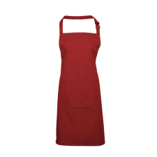 Premier PR154 &#039;COLOURS COLLECTION’ BIB APRON WITH POCKET U munkaruha