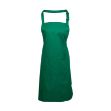 Premier PR154 COLOURS nagy zsebes hosszú kötény saját anyagú pántokkal Premier, Emerald-U lakástextília