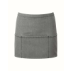 Premier PR155 COLOURS rövid pultos kötény három tabletbarát zsebbel Premier, Grey Denim-U