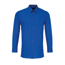 Premier PR204 MEN’S LONG SLEEVE FITTED POPLIN SHIRT M/L munkaruha