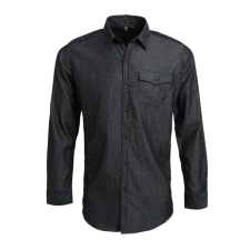 Premier PR222 MEN’S JEANS STITCH DENIM SHIRT M munkaruha