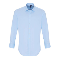 Premier PR244 MEN'S STRETCH-FIT COTTON POPLIN LONG SLEEVE SHIRT M