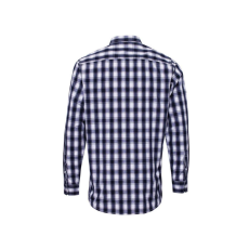 Premier PR250 'MULLIGAN' CHECK - MEN'S LONG SLEEVE COTTON SHIRT M