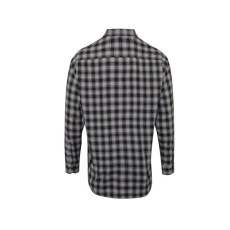 Premier PR250 'MULLIGAN' CHECK - MEN'S LONG SLEEVE COTTON SHIRT XL