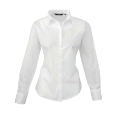 Premier PR300 WOMEN'S LONG SLEEVE POPLIN BLOUSE 4XL