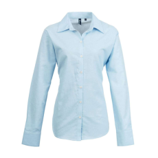 Premier PR334 WOMEN'S LONG SLEEVE SIGNATURE OXFORD BLOUSE 6XL