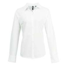 Premier PR334 WOMEN&#039;S LONG SLEEVE SIGNATURE OXFORD BLOUSE XL munkaruha