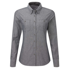 Premier PR347 WOMEN'S ORGANIC CHAMBRAY FAIRTRADE SHIRT 2XL