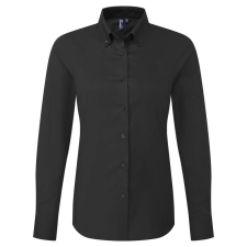 Premier PR384 SUPREME’ OXFORD WOMEN’S LONG SLEEVE SHIRT 2XL munkaruha