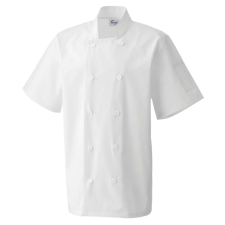 Premier PR656 SHORT SLEEVE CHEF'S JACKET L munkaruha