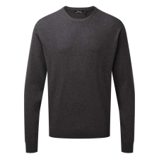 Premier PR692 finom kötésű kereknyakú férfi pulóver Premier, Charcoal-2XL férfi pulóver, kardigán