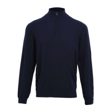 Premier PR695 MEN&#039;S QUARTER-ZIP KNITTED SWEATER M munkaruha