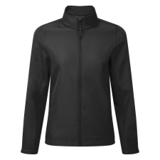 Premier PR812 karcsusított Női softshell dzseki elől végig cipzárral Premier, Black-2XL női dzseki, kabát