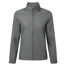 Premier PR812 karcsusított Női softshell dzseki elől végig cipzárral Premier, Dark Grey-L