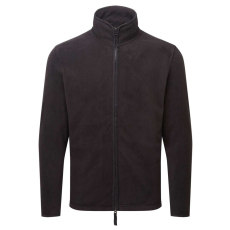 Premier PR823 ARTISAN férfi cipzáras polár pulóver Premier, Black/Black-L