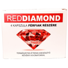 Premier Ren Kon RED DIAMOND potencianövelő - 4 db kapszula potencianövelő