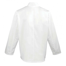 Premier Uniszex kabát Premier PR657 Long Sleeve Chef’S Jacket -4XL, White