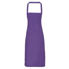 Premier Uniszex kötény Premier PR102 100% Cotton Bib Apron -Egy méret, Purple lakástextília