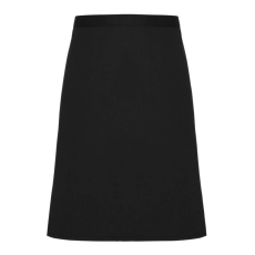 Premier Uniszex kötény Premier PR114 Fairtrade Mid Length Apron -Egy méret, Black