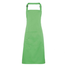 Premier Uniszex kötény Premier PR154 ‘Colours’ Bib Apron With pocket -Egy méret, Apple női ruházati kiegészítő