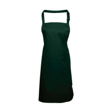 Premier Uniszex kötény Premier PR154 ‘Colours’ Bib Apron With pocket -Egy méret, Bottle női ruházati kiegészítő