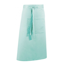 Premier Uniszex kötény Premier PR158 Colours Collection’ Bar Apron With pocket -Egy méret, Aqua női ruházati kiegészítő