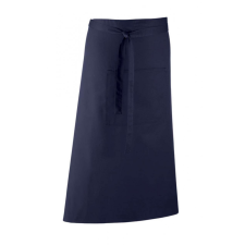 Premier Uniszex kötény Premier PR158 Colours Collection’ Bar Apron With pocket -Egy méret, Navy női ruházati kiegészítő