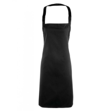 Premier Uniszex kötény Premier PR165 Essential&#039; Bib Apron -Egy méret, Black női ruházati kiegészítő