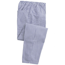 Premier Uniszex nadrág Premier PR552 Chef&#039;S pull-On Trousers -L, Navy/White Check női nadrág