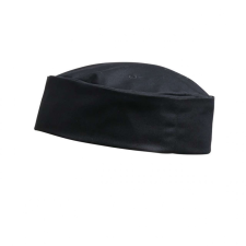 Premier Uniszex Premier PR648 Turn-Up Chef’S Hat -M, Black női sapka