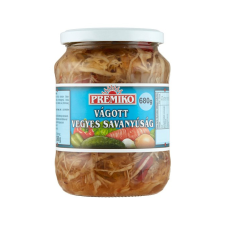 Premikoryprvágott Premiko vágott vegyes savanyúság 680 g konzerv