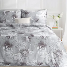  Premium31 pamut-szatén ágyneműhuzat Világosszürke 160x200 cm - 70x80 cm 2db lakástextília
