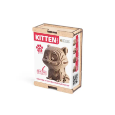  Prémium 3D fa puzzle - cica mini puzzle, kirakós