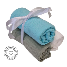 Premium duplagéz pelenka - DIRTY MENTA mosható pelenka